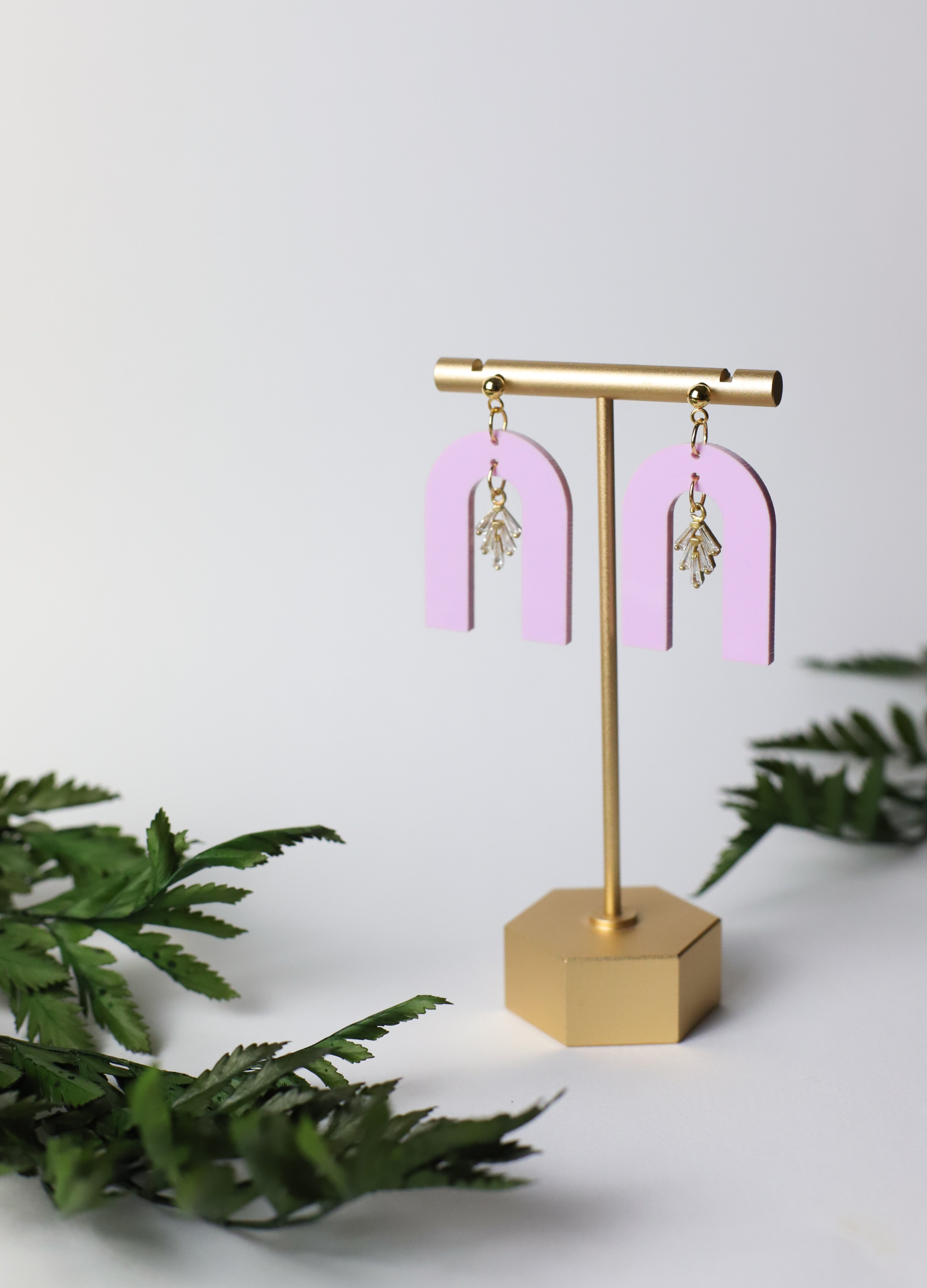 Lilacs-In-Bloom Earrings