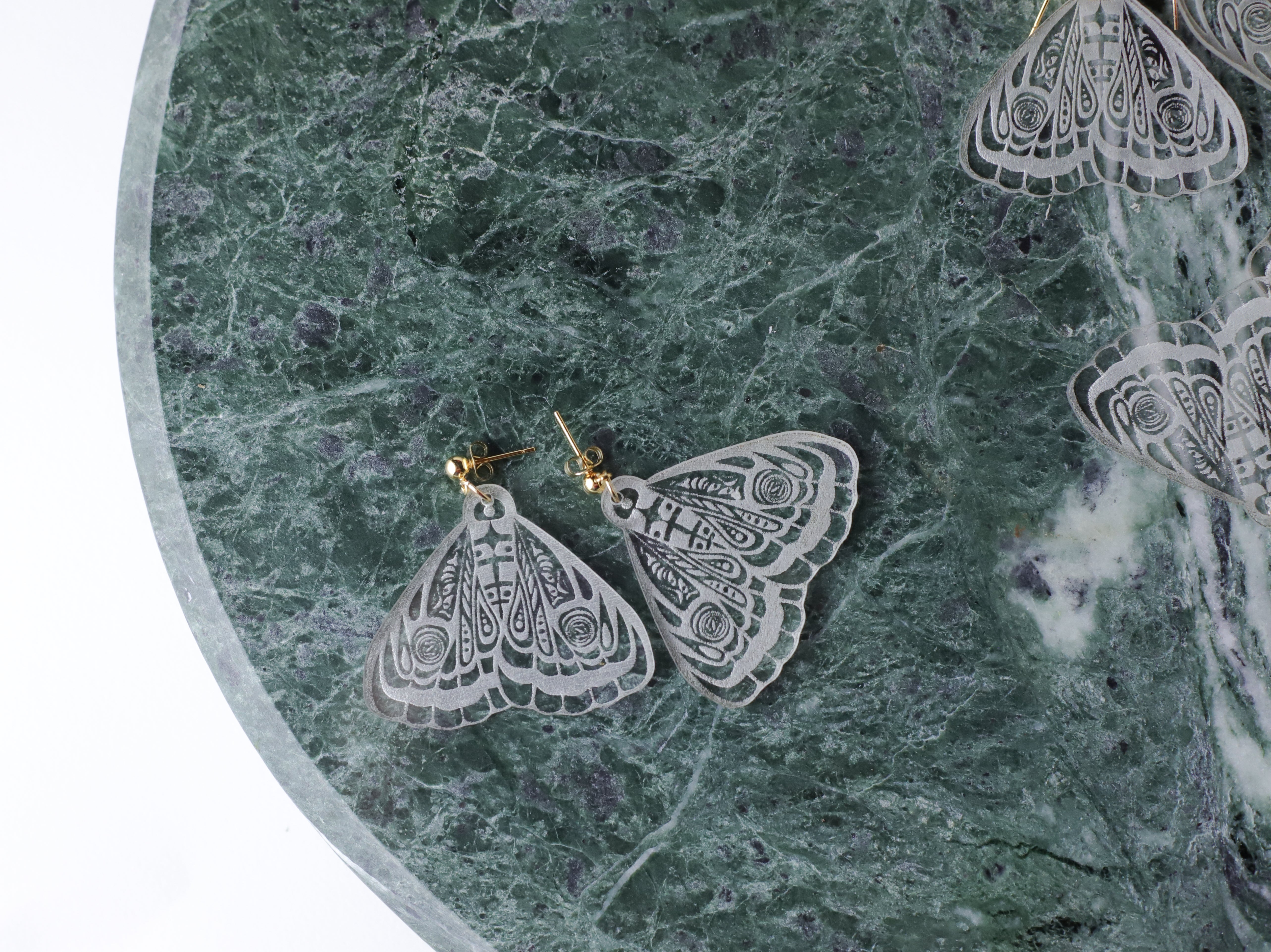Ghost of the Moths Earrings